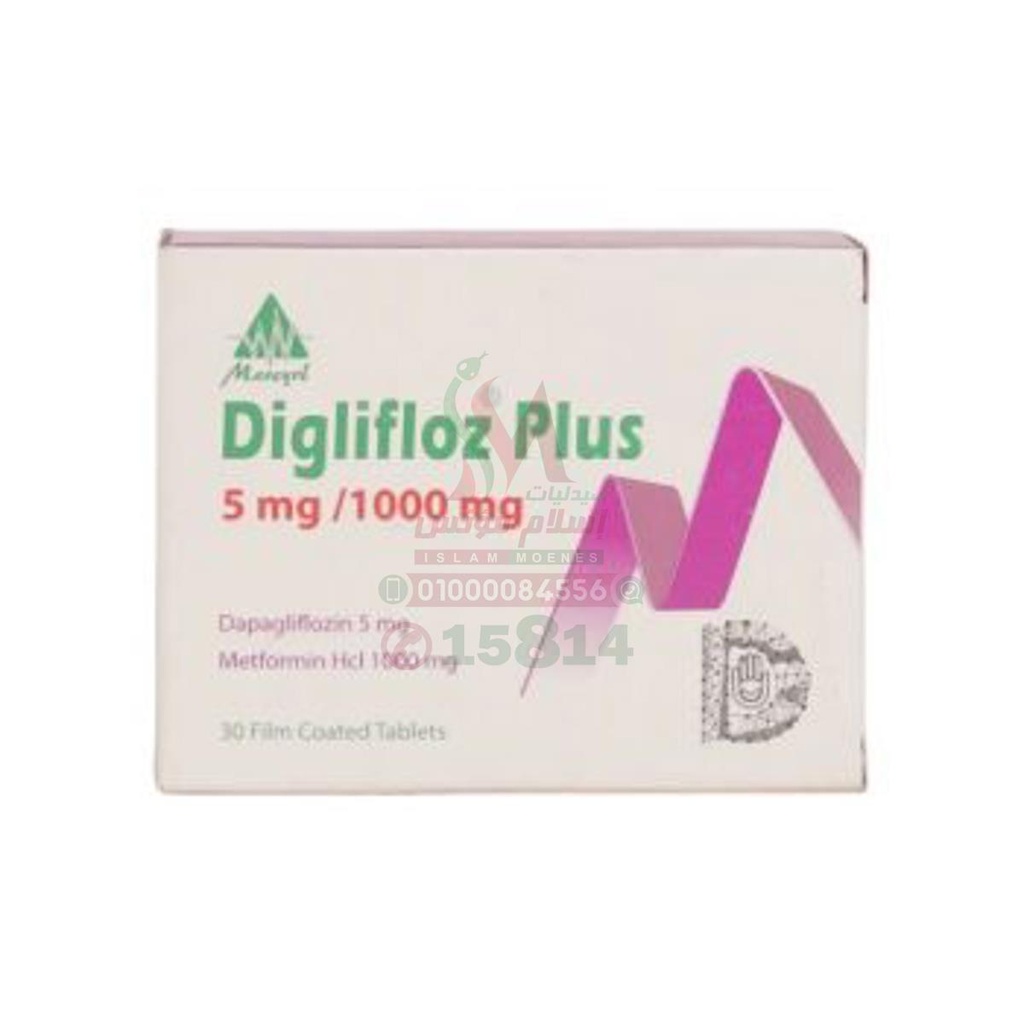 DIGLIFLOZ PLUS 5/1000MG TAB