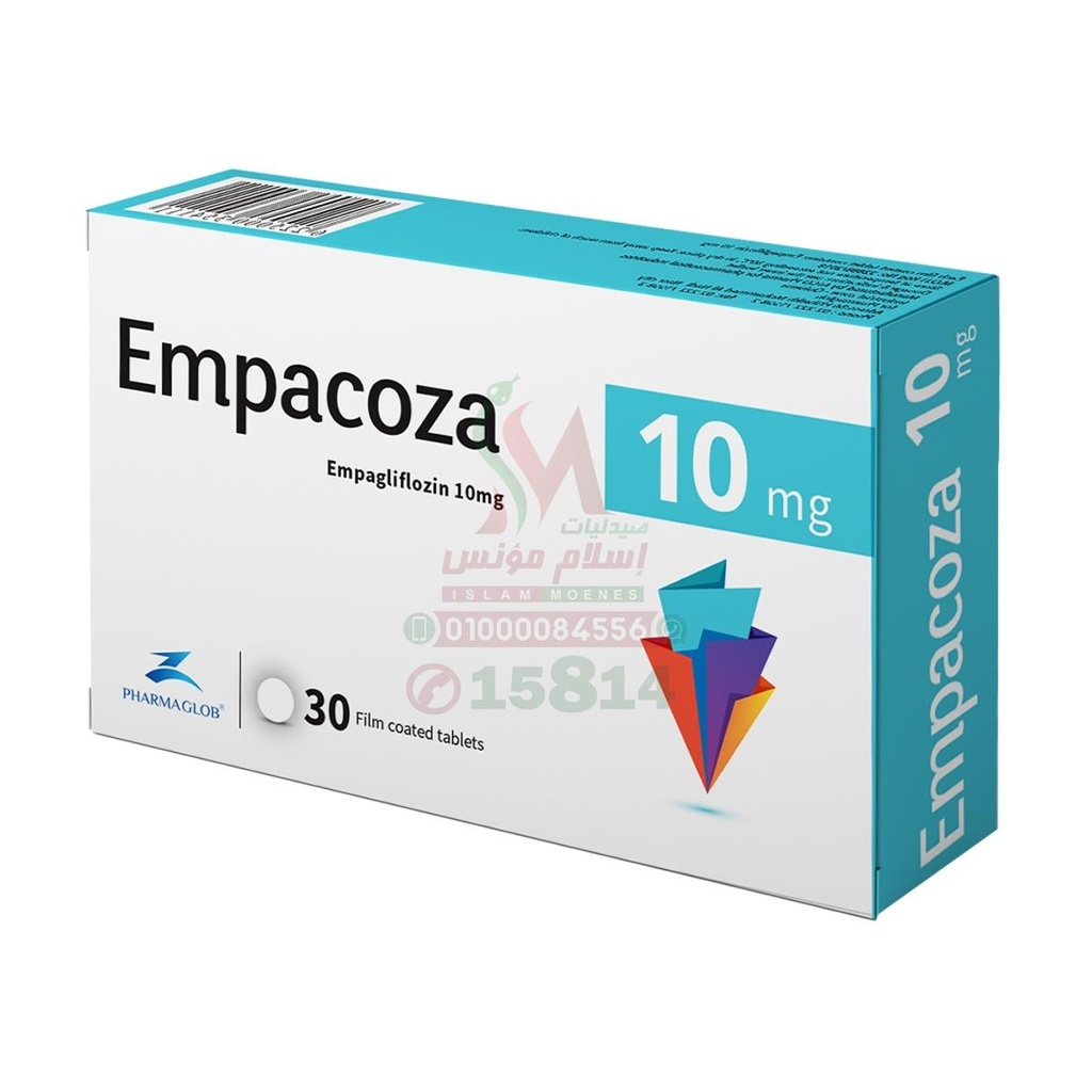 EMPACOZA 10 MG 30 TAB - امباكوزا 10 مجم | اقراص | تنظيم مستوى السكر في الدم لمرضى السكري وحماية القلب والكلى