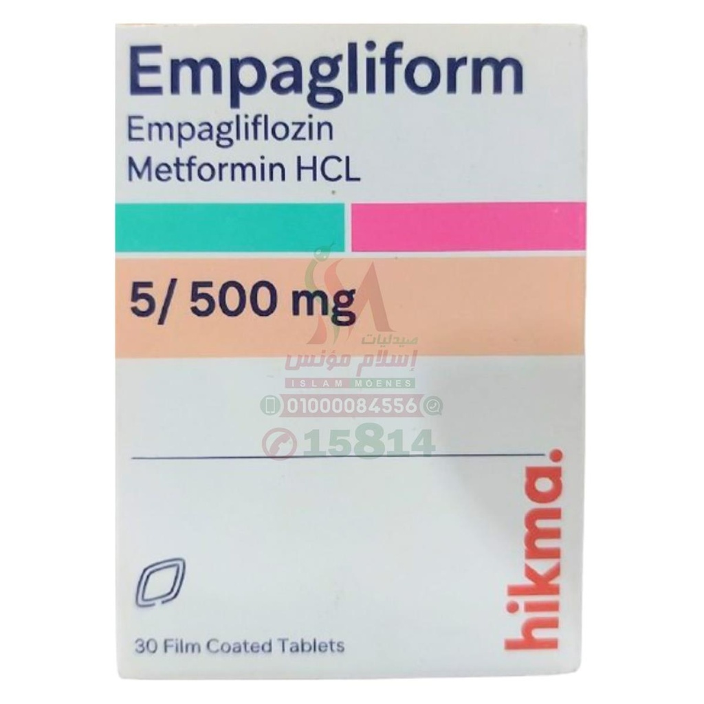 EMPAGLIFORM 5/500 MG TAB