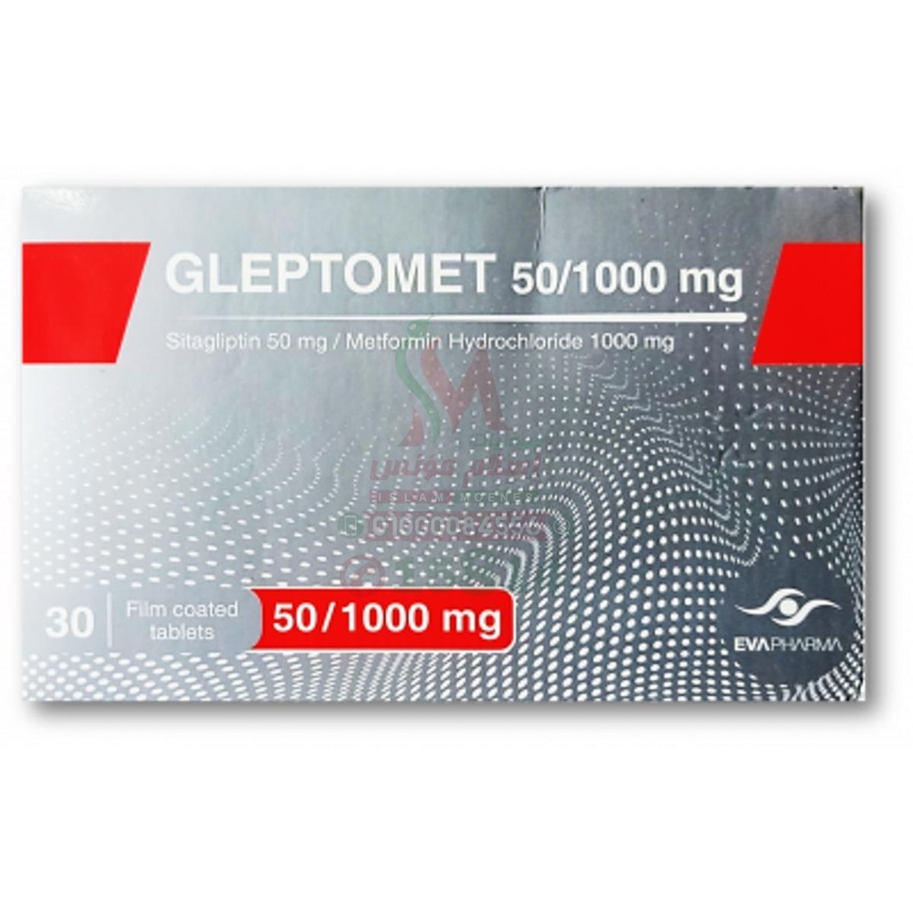 GLEPTOMET 50-1000 MG 30 TAB