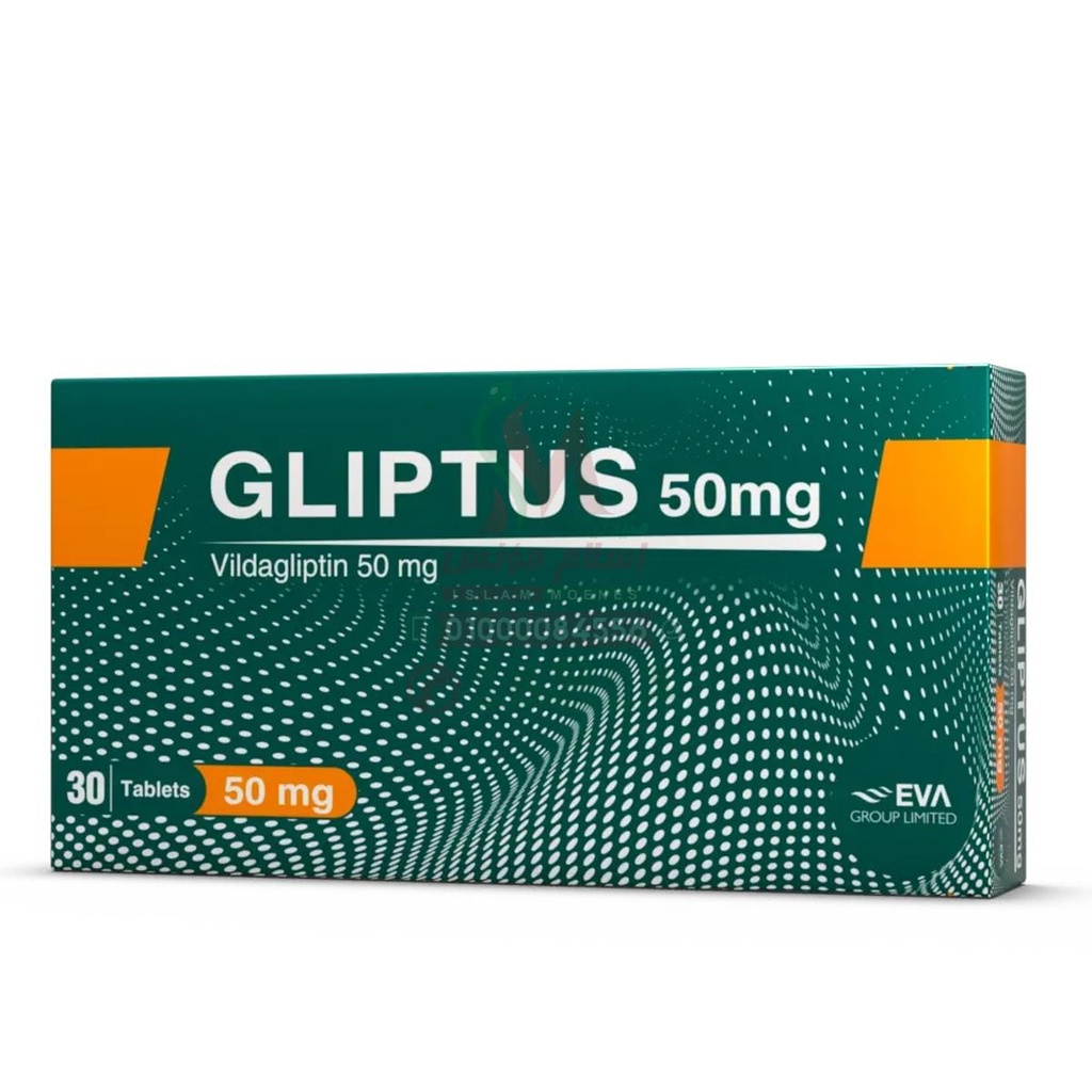 GLIPTUS 50 MG 30 TAB - جليبتس 50 مجم 30 قرص | 50 مجم | اقراص | السيطرة على مستويات السكر في الدم لمرضى السكري من النوع الثاني