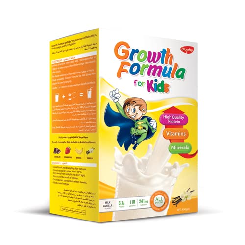 GROWTH FORMULA VANILLA 10SACHETS