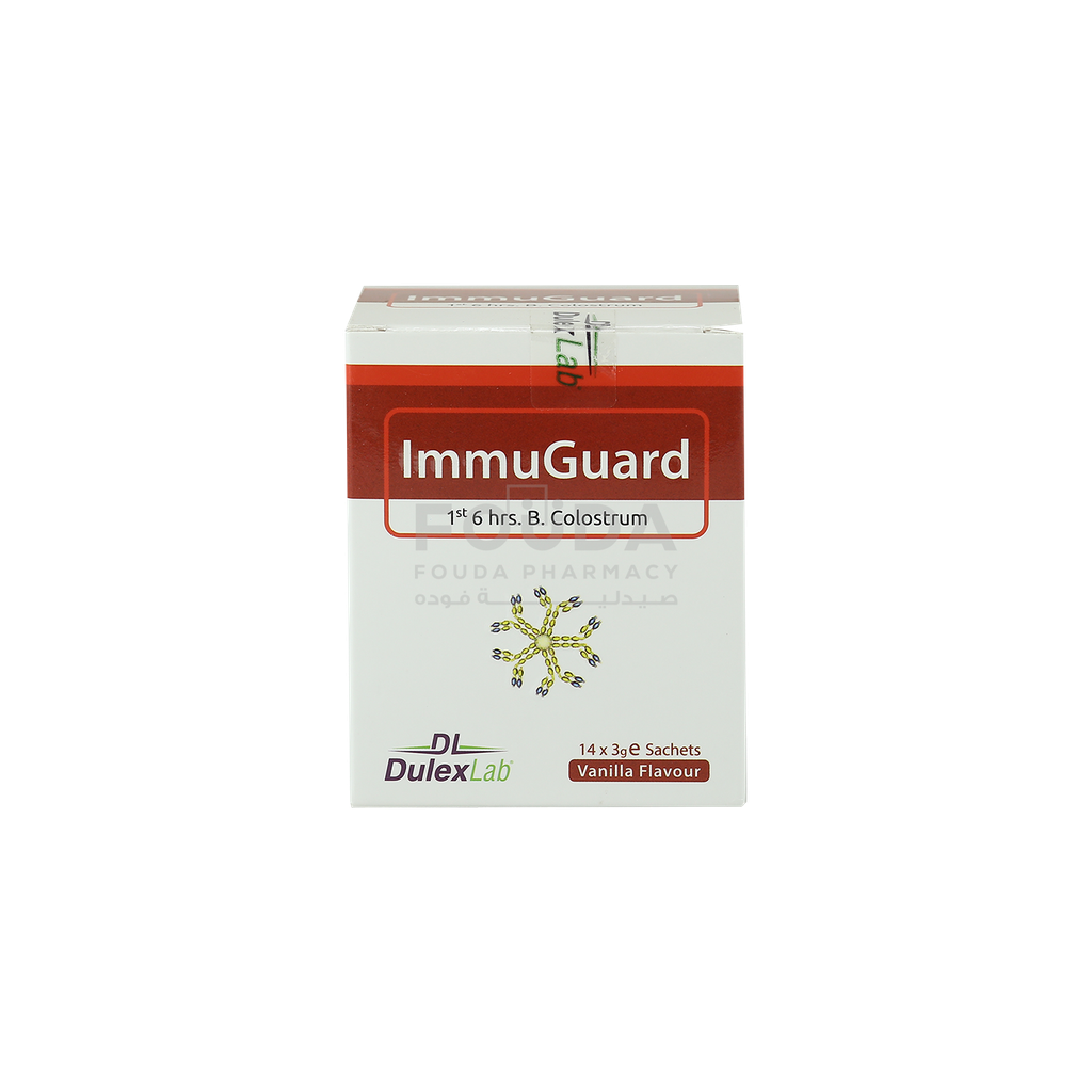 IMMUGUARD 14 SACHETS - اميوجارد 14 كيس | 3 جم | اكياس | تعزيز وتقوية وظائف الجهاز المناعي ومقاومة العدوى المتكررة