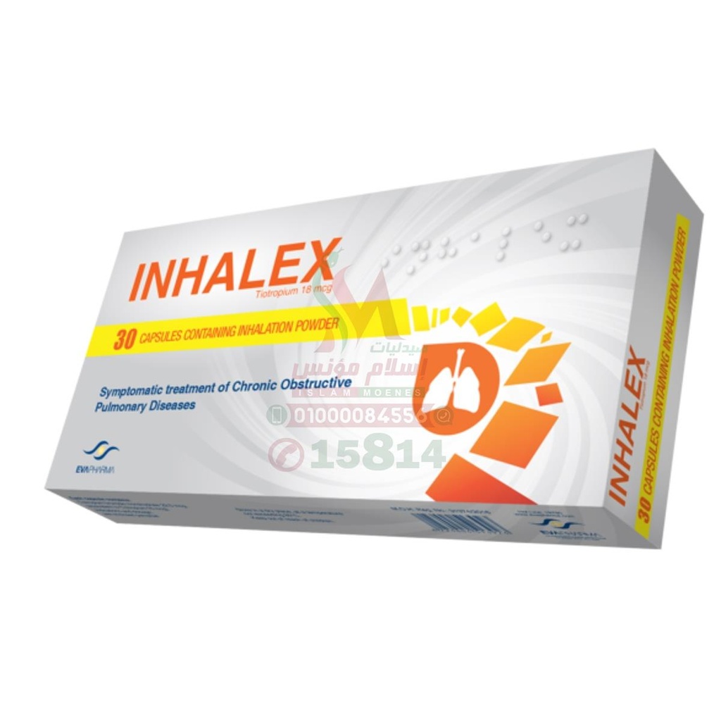 INHALEX 18MCG 30CAPS.+ DEVICE