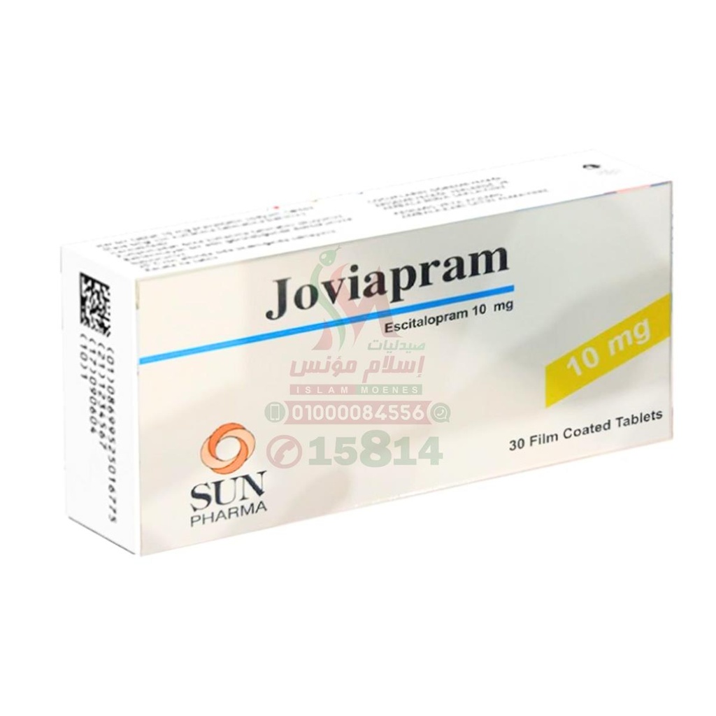 JOVIAPRAM 10 MG 30 TAB - جوفيا برام 10 مجم | اقراص مغلفة | لعلاج الاكتئاب وتحسين الحالة المزاجية