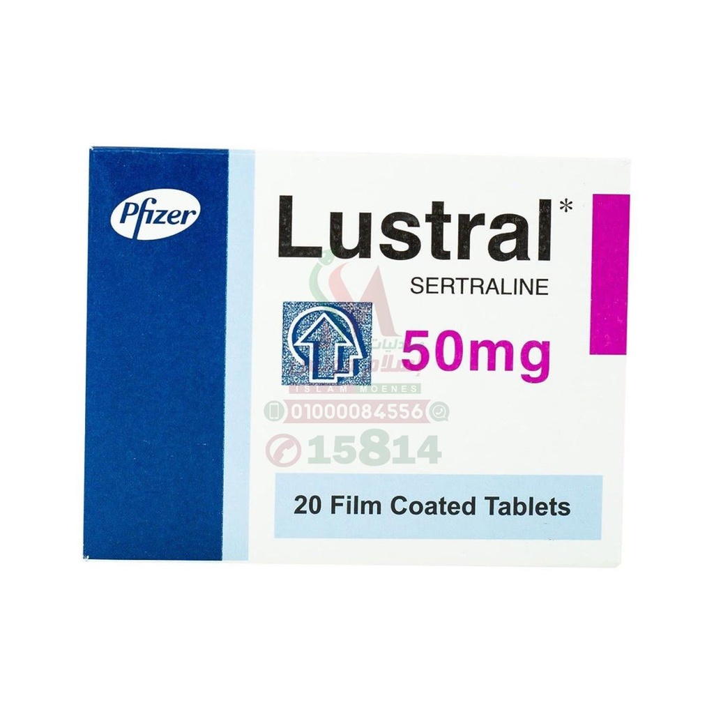 LUSTRAL 50 MG 20 TAB