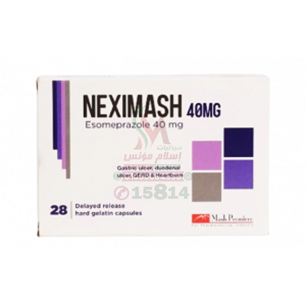 NEXIMASH 40 MG 28 TAB