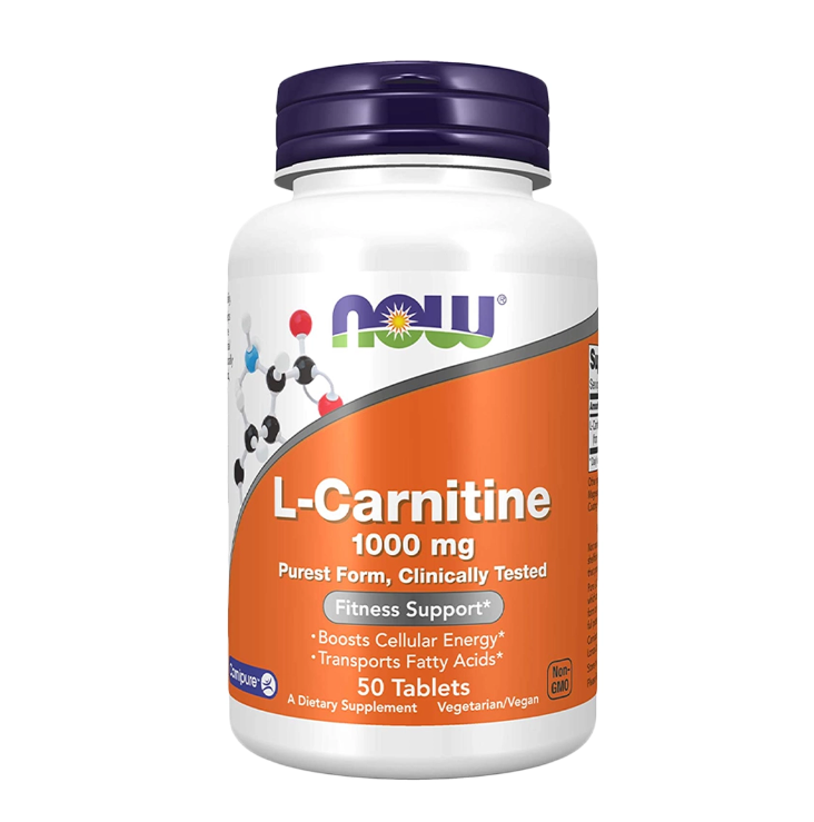 NOW L-CARNITINE 1000MG 50TAB