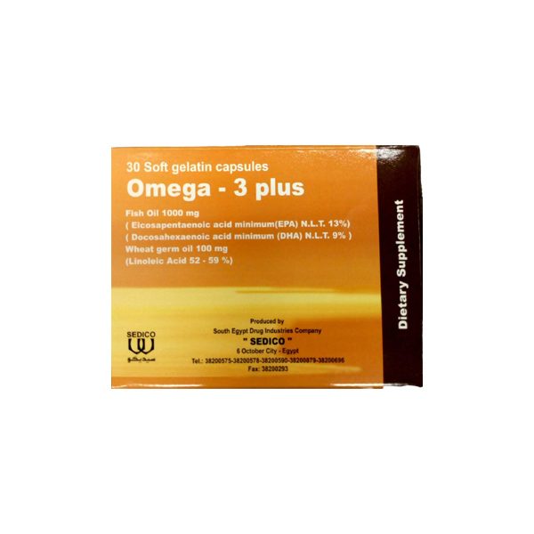 OMEGA 3 PLUS 30 CAP