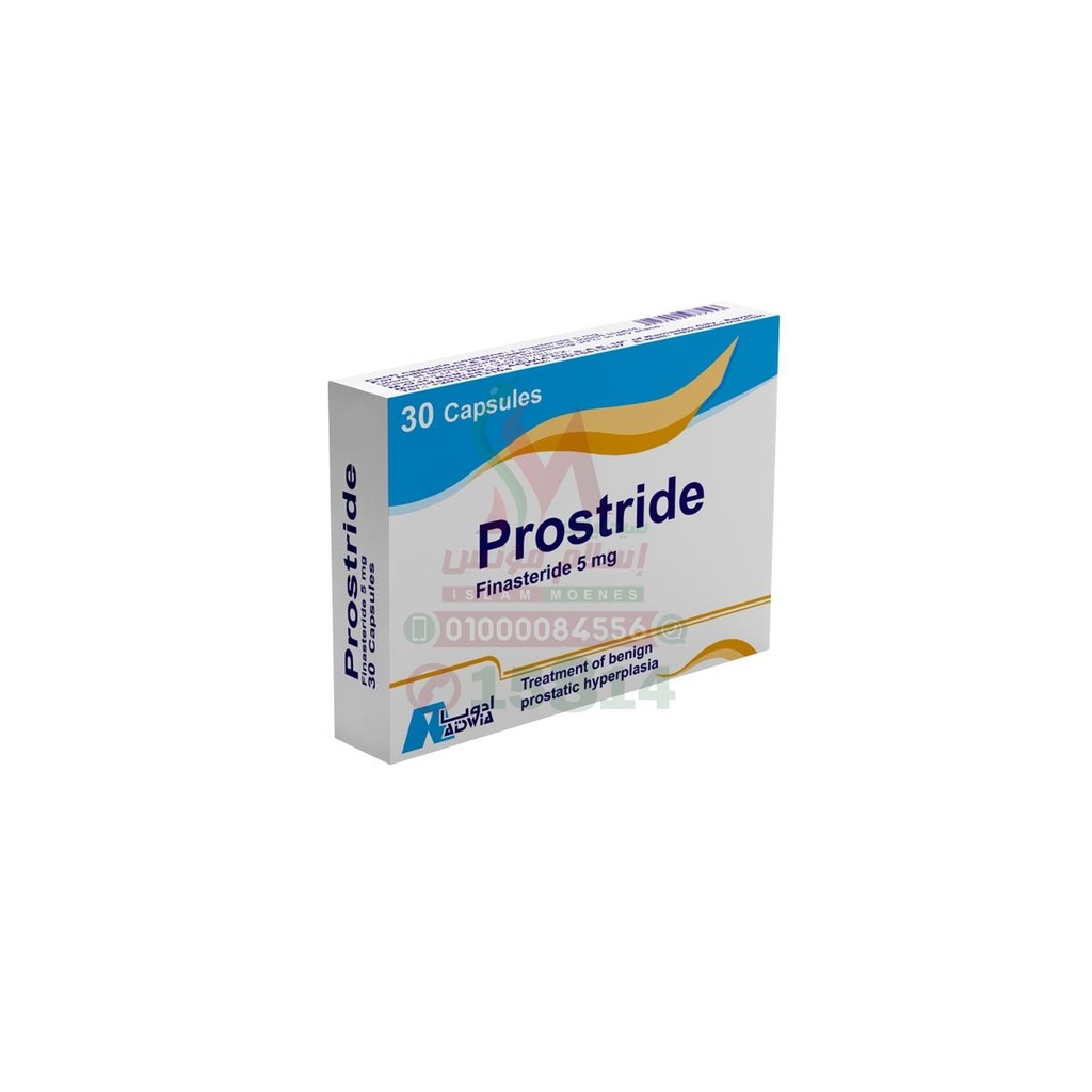 PROSTRIDE 30 CAPS - بروسترايد | 30 كبسولة | كبسولات جيلاتينية | دعم صحة البروستاتا وتحسين تدفق البول