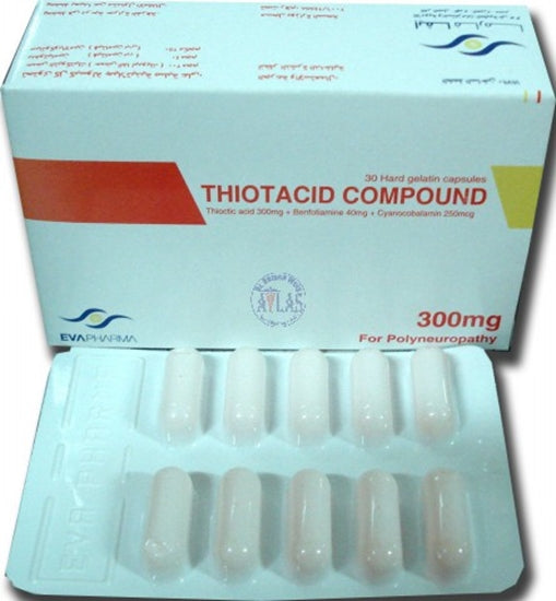 THIOTACID COMPOUND 300 MG 30 CAP