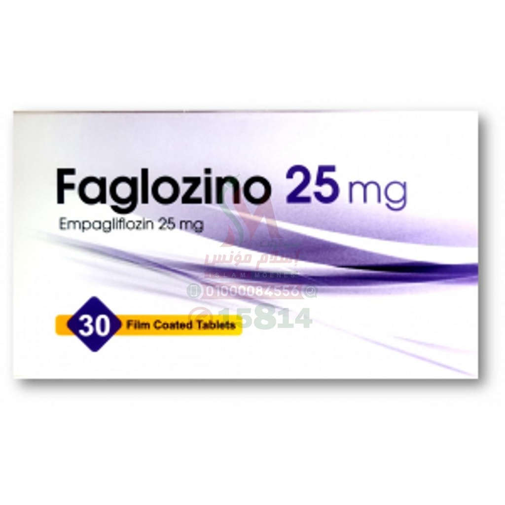 FAGLOZINO 25 mg 30 TAB - فاجلوزينو | 30 قرص لضبط مستويات السكر وحماية الكلى وعضلة القلب