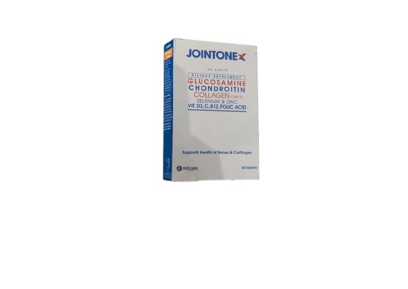 JOINTONEX 30 TAB - جوينتونكس | 30 قرص مكمل غذائي لدعم صحة المفاصل والتهابات الغضاريف