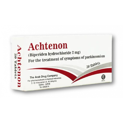 ACHTENON TAB - اكتينون 2 مجم | اقراص | لعلاج الشلل الرعاش والاضطرابات الحركية