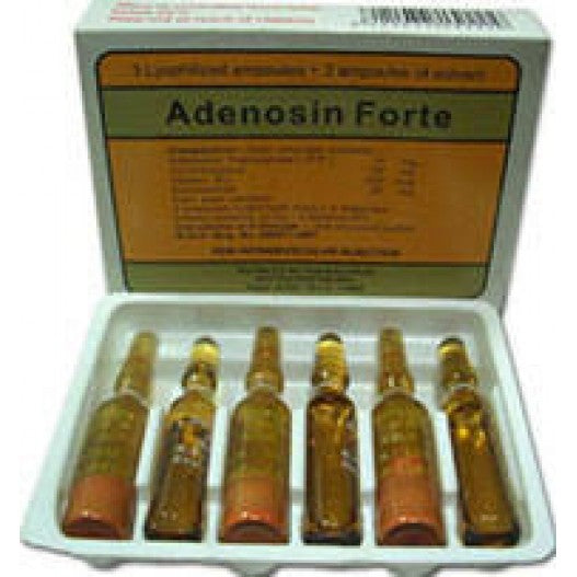 ADENOSIN FORTE 3 LYOPHILIZED AMPOULES - ادينوسين فورت 3 امبولات | دعم طاقة الخلايا وعلاج التهاب الاعصاب وضبط وظائف العضلات