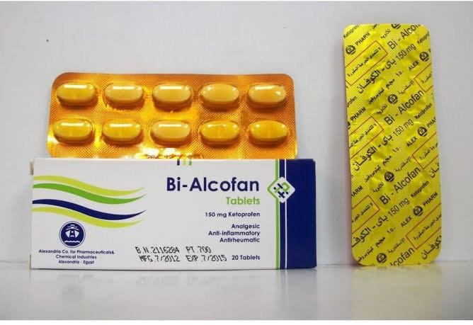 ALCOFAN 25 MG 20 TABLETS - الكوفان 25 مجم 20 قرص | 250 مجم / 25 مجم | اقراص مغلفة | خافض سريع للحرارة ومسكن فعال لالام الجسم والصداع