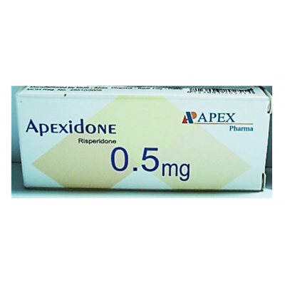 APEXIDONE 0.5 MG TAB - ابكسيدون 0.5 مجم | اقراص | لعلاج الفصام والاضطرابات النفسية والسلوكية