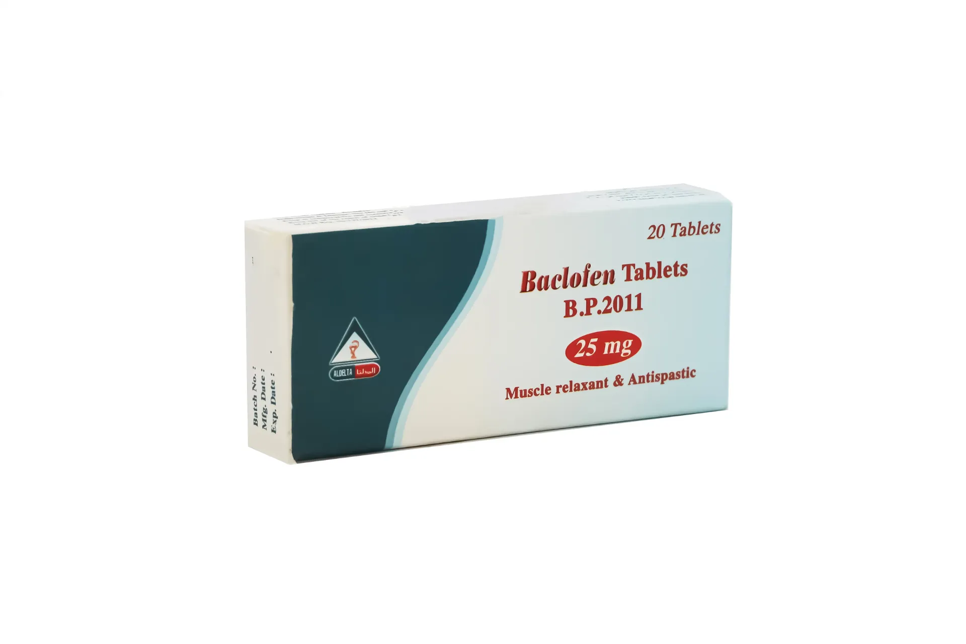 BACLOFEN 25MG TAB