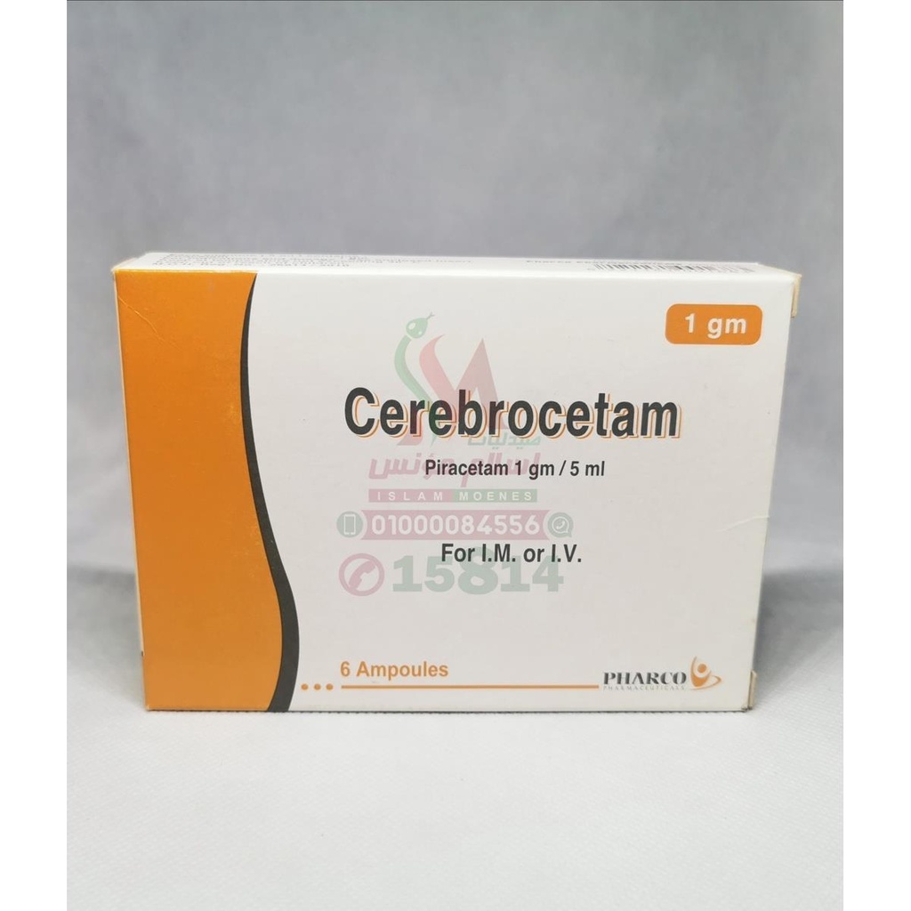 CEREBROCETAM 1MG 6 AMP