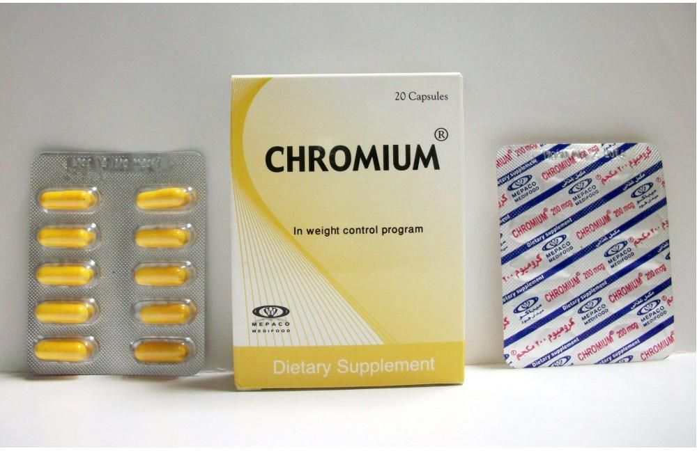 CHROMIUM CAP - كروميوم كبسول | 200 ميكروجرام | كبسولات | تنظيم مستويات السكر في الدم والمساعدة في حرق الدهون وانقاص الوزن