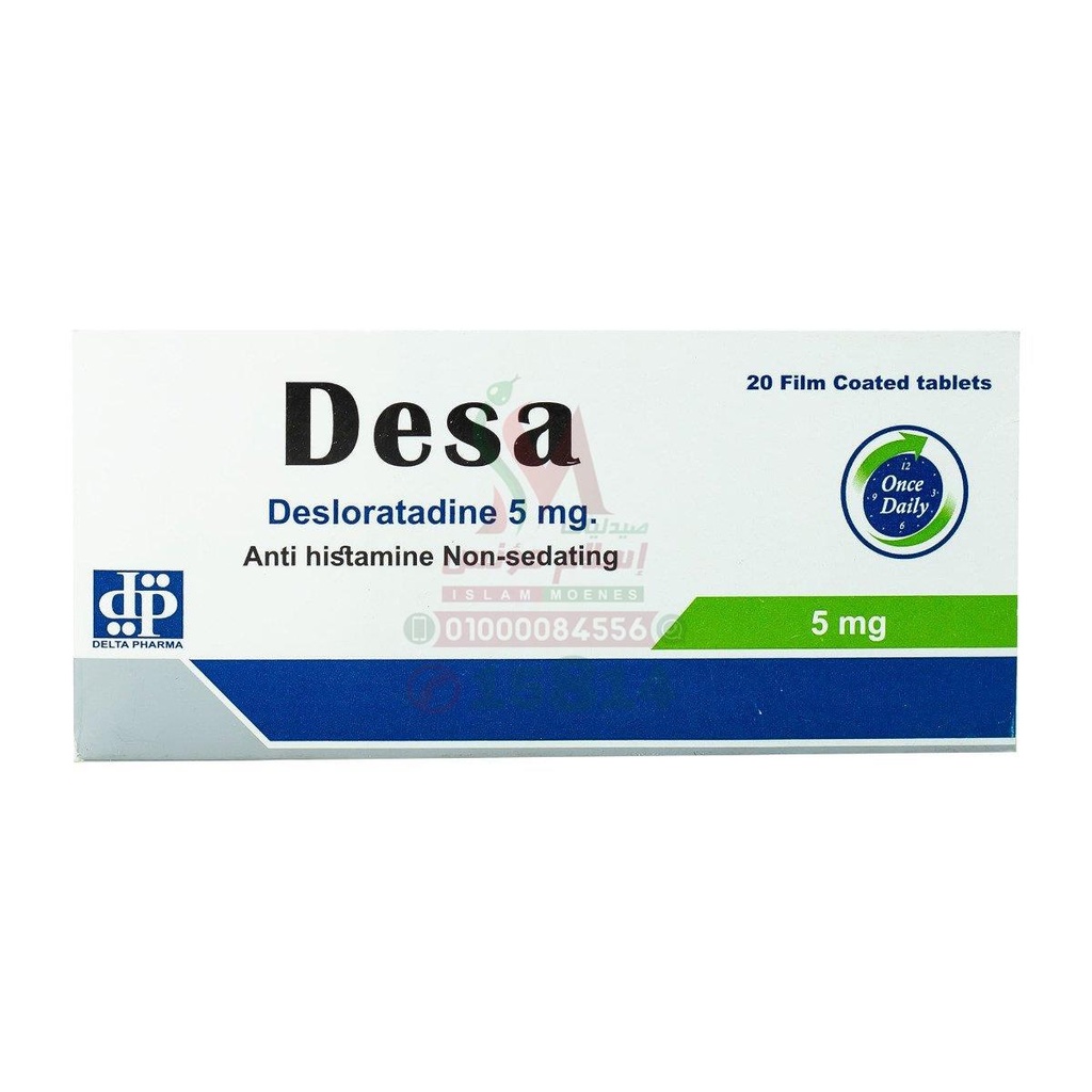 DESA 5 MG 20TAB