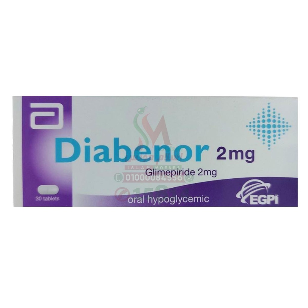 Diabenor 2 mg 30 Tab