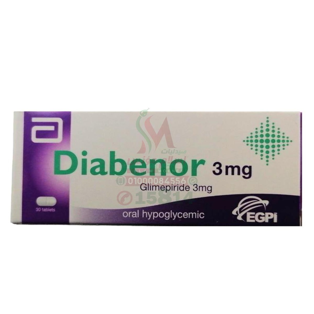 Diabenor 3mg 30 Tab