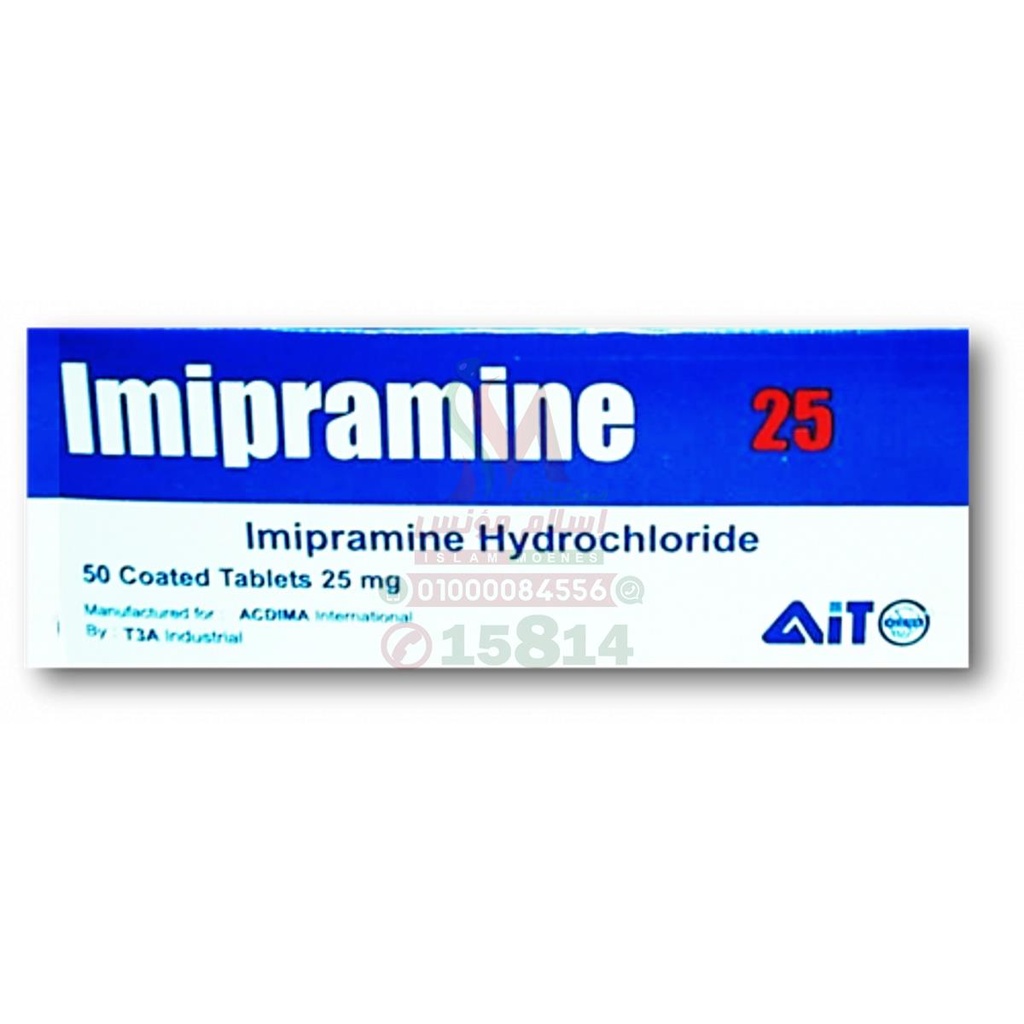 IMIPRAMINE 25 MG 50 TAB