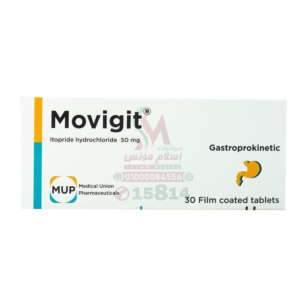 MOVIGIT 50 MG 30 TAB