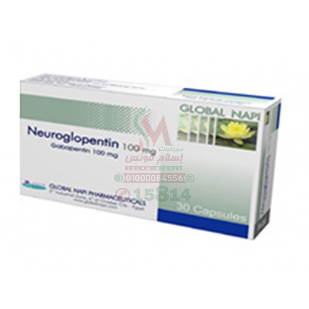 NEUROGLOPENTIN 100 MG 30 CAP