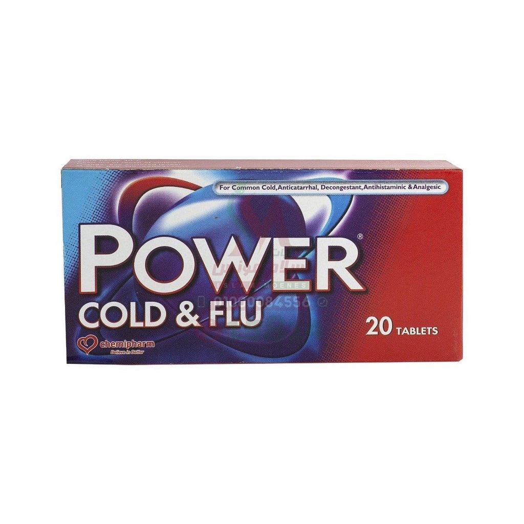 POWER COLD & FLU 20 TAB