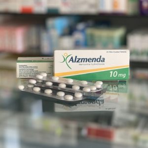 ALZMENDA 10 MG 21 TAB - الزمندا 10 مجم 21 قرص | 10 مجم | اقراص مغلفة | لتحسين الادراك وعلاج اعراض مرض الزهايمر والخرف