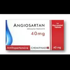 ANGIOSARTAN 40 MG 28 TAB - انجيوسارتان 40 مجم 28 | اقراص | لعلاج ارتفاع ضغط الدم وحماية القلب