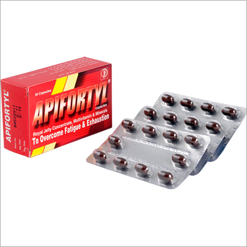 APIFORTYL 30 CAP - ابيفورتيل | كبسولات | مكمل غذائي لتعزيز المناعة وتجديد الحيوية والنشاط