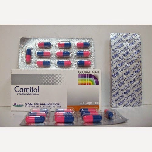 CARNITOL 500 MG 20 CAP