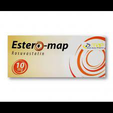 ESTERO - MAP 10 MG 30 TAB - ايسترو ماب 10 مجم | 10 مجم | اقراص | خفض مستويات الكوليسترول والدهون الثلاثية