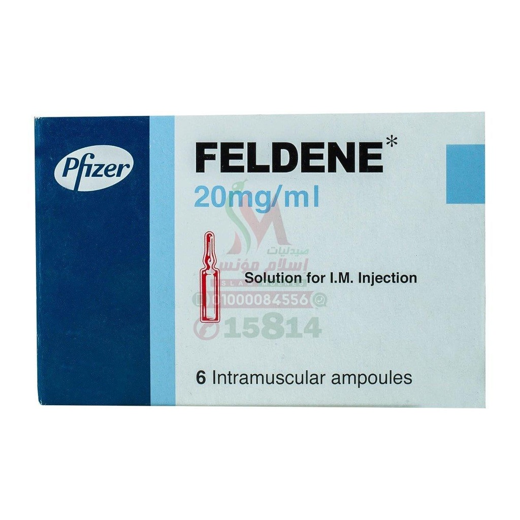 FELDENE 20 MG 6 AMP