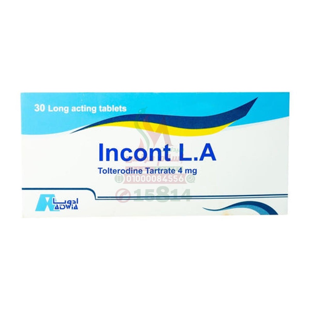 INCONT L.A. 30 TAB 4 MG