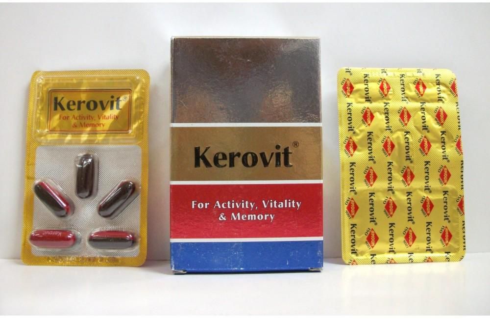 KEROVIT 15 CAP - كيروفيت 15 كبسولة | 15 كبسولة | كبسولات | تجديد الحيوية والنشاط ومد الجسم بالفيتامينات والمعادن الأساسية