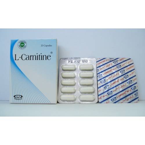L-CARNITINE CAP - ال كارنتين كبسول | 350 مجم | كبسولات | حرق الدهون وتوليد الطاقة وتحسين الاداء البدني والخصوبة