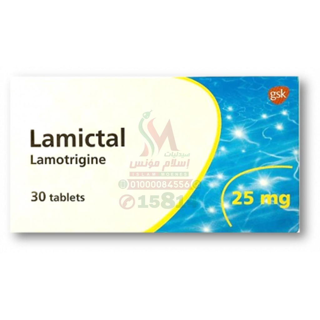 LAMICTAL 25 MG 30 TAB