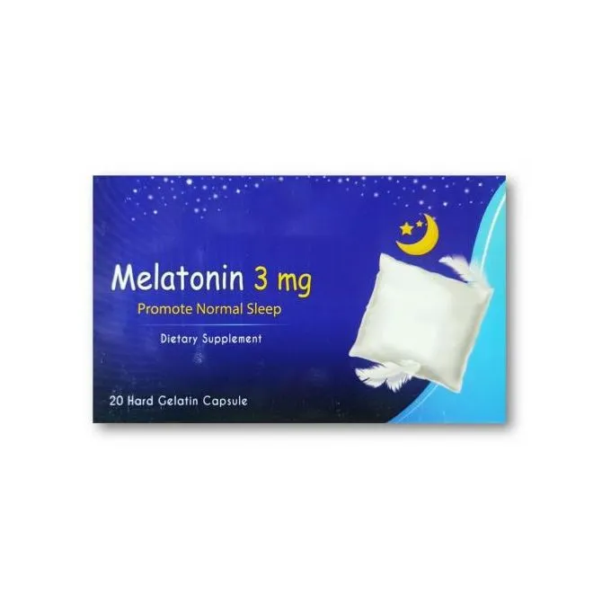 MELATONIN 3 MG 30 CAP