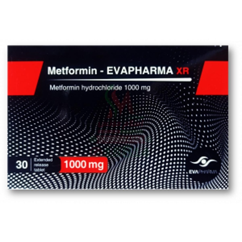 [17653] METFORMIN 1000MG XR EVAPHARMA 30TAB