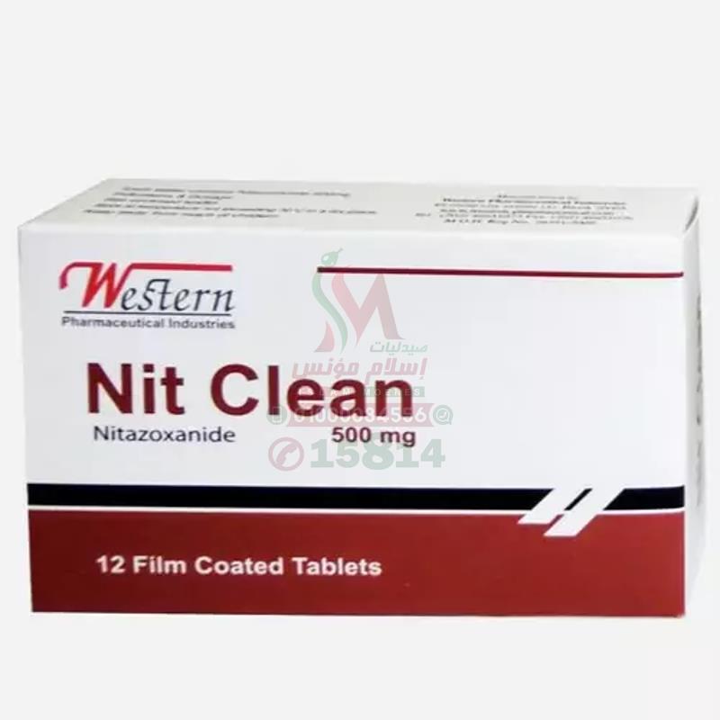 NIT CLEAN 500 MG 12 TAB