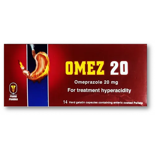 [46442] OMEZ 20 MG CAP - اوميز | 20 مجم | كبسولات | علاج ارتجاع المريء وقرحة المعدة