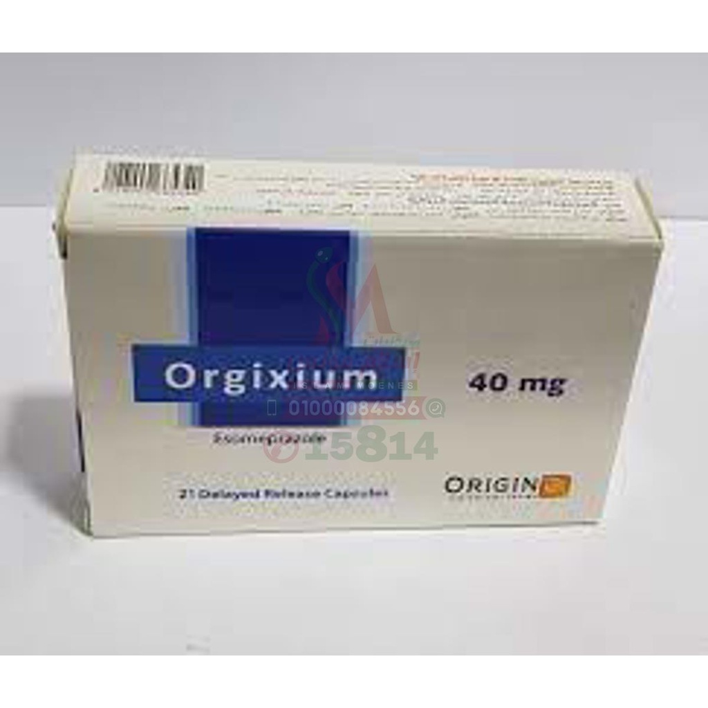 ORGIXIUM 40MG 21CAPSULES
