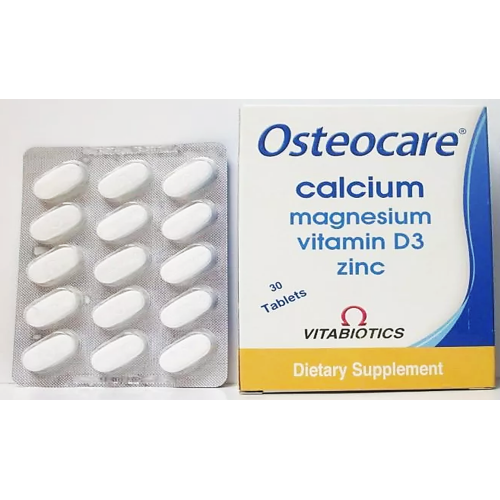 OSTEOCARE TABS new - اوستيواكير | تركيز قياسى | اقراص | دعم صحة العظام والاسنان والوقاية من الهشاشة
