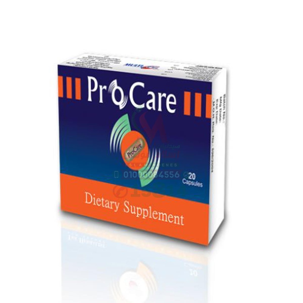[29425] Procare - بروكير | 20 كبسولة | كبسولات | دعم صحة البروستاتا وتحسين تدفق البول