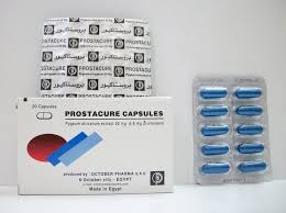 Prostacure - بروستاكيور | 50 مجم | كبسولات | علاج احتقان وتضخم البروستاتا الحميد