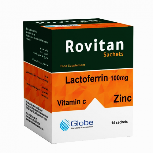 ROVITAN 14 SACHETS - روفيتان 14 كيس | 14 كيس | مكمل غذائى اكياس | تقوية المناعة وعلاج فقر الدم ونقص الحديد